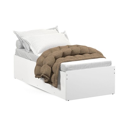 Cama Solteiro Bicama Matrix Flex Branco - Tebarrot