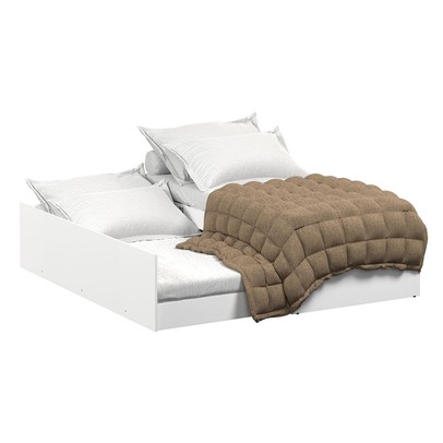 Cama Solteiro Bicama Matrix Flex Branco - Tebarrot