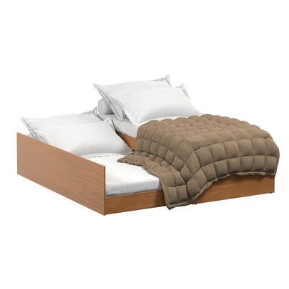 Cama Solteiro Bicama Matrix Flex Nature - Tebarrot