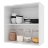 Armário Aéreo Cozinha 60 Cm 1 Porta 6123.13 Branco - Indekes