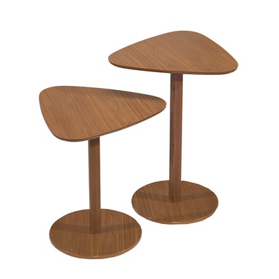 Mesa de Canto Paris Kit 2 Peças Nature - Tebarrot