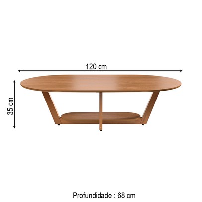 Mesa de Centro Elegance Nature - Tebarrot