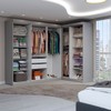 Guarda-Roupa Casal Modulado Odisseia 9 Portas 2 Gavetas Onix - Panorama Móveis