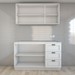Cozinha Compacta Essenza para Pia 5 Portas 3 Gavetas 100% Mdf Branco Fosco - Panorama Móveis