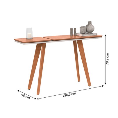Aparador Town Off White/Nature - Pnr Móveis