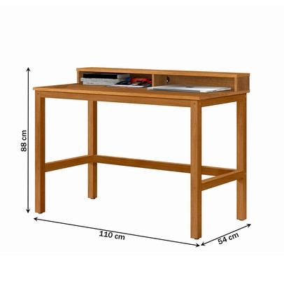 Mesa Escrivaninha Imbituba Nature - Pnr Móveis