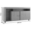 Rack para TV Até 40 Polegadas Personale 2 Portas Off White/Mel - Viero Móveis