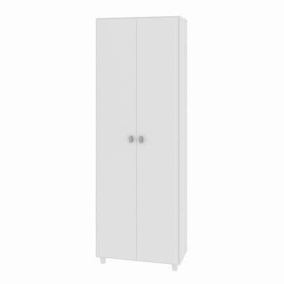 Sapateira Multiuso 2 Portas 8 Prateleiras Sa3406 Branco - Tecno Mobili