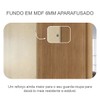 Guarda-Roupa Casal Montero 6 Portas 8 Gavetas 100% Mdf Cumaru/Fendi - Pnr Móveis