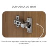 Guarda-Roupa Casal Paraíso 6 Portas 6 Gavetas 100% Mdf Cumaru/Fendi - Pnr Móveis