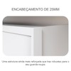Guarda-Roupa Casal Brest 6 Portas 6 Gavetas 100% Mdf com Espelho Neve - Pnr Móveis