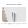 Guarda-Roupa Casal Brest 6 Portas 6 Gavetas 100% Mdf com Espelho Neve - Pnr Móveis
