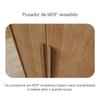 Guarda-Roupa Casal Brest 6 Portas 8 Gavetas 100% Mdf com Espelho Cumaru - Pnr Móveis