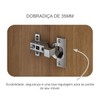 Guarda-Roupa Casal Brest 6 Portas 8 Gavetas 100% Mdf com Espelho Cumaru - Pnr Móveis