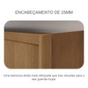 Guarda-Roupa Casal Brest 6 Portas 8 Gavetas 100% Mdf Cumaru - Pnr Móveis