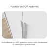 Guarda-Roupa Casal Brest 6 Portas 8 Gavetas 100% Mdf Neve - Pnr Móveis