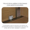Guarda-Roupa Casal Maestrazza 3 Portas 8 Gavetas 100% Mdf Cumaru/Fendi - Pnr Móveis