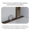 Guarda-Roupa Casal Maestrazza 3 Portas 8 Gavetas 100% Mdf Neve - Pnr Móveis