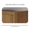Guarda-Roupa Casal Volano 3 Portas 4 Gavetas 100% Mdf Cumaru - Pnr Móveis