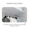 Guarda-Roupa Casal Volano 3 Portas 4 Gavetas 100% Mdf Neve - Pnr Móveis