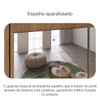 Guarda-Roupa Casal Volano 3 Portas 4 Gavetas com Espelho 100% Mdf Cumaru - Pnr Móveis