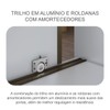 Guarda-Roupa Casal Volano 3 Portas 6 Gavetas 100% Mdf com Espelho Neve - Pnr Móveis