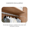Guarda-Roupa Casal Volano 3 Portas 8 Gavetas 100% Mdf com Espelho Cumaru - Pnr Móveis