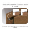 Guarda-Roupa Casal Volano 3 Portas 8 Gavetas 100% Mdf Cumaru - Pnr Móveis