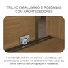 Guarda-Roupa Casal ímola 6 Gavetas 3 Portas 100% Mdf com Espelho Cumaru - Pnr Móveis