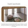 Guarda-Roupa Casal ímola 6 Gavetas 3 Portas 100% Mdf com Espelho Cumaru/Fendi - Pnr Móveis