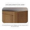 Guarda-Roupa Casal Japão 3 Portas 6 Gavetas 100% Mdf com Espelho Cumaru/Fendi - Pnr Móveis
