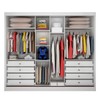 Guarda-Roupa Casal Japão 3 Portas 8 Gavetas 100% Mdf com Espelho Neve - Pnr Móveis