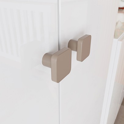 Quarto de Bebê Completo Confete 1 Porta 3 Gavetas Branco/Jequitibá - Henn