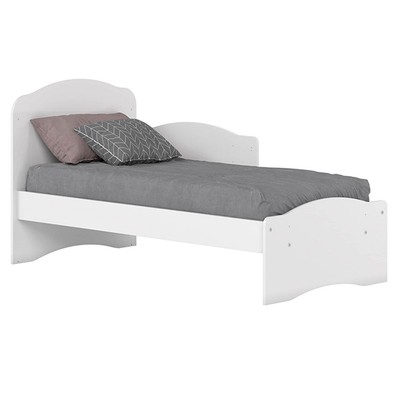 Quarto de Bebê Completo Doha 2 Portas 8 Gavetas com Espelho Branco - Henn