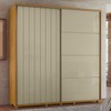 Guarda-Roupa Casal Monet 2 Portas 4 Gavetas 100% Mdf Cumaru/Opala - Madetec