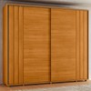 Guarda-Roupa Casala Dali 2 Portas 8 Gavetas 100% Mdf Cinamomo - Madetec