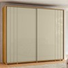 Guarda-Roupa Casala Dali 2 Portas 8 Gavetas 100% Mdf Cumaru/Opala - Madetec