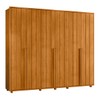 Guarda-Roupa Casal Volpi 6 Portas 6 Gavetas 100% Mdf Cinamomo - Madetec