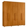 Guarda-Roupa Casal Portinari 6 Portas 4 Gavetas 100% Mdf Cinamomo - Madetec