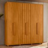 Guarda-Roupa Casal Portinari 6 Portas 4 Gavetas 100% Mdf Cinamomo - Madetec