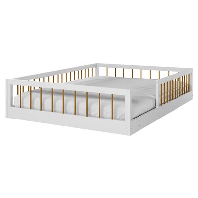 Cama Montessoriana Casal Ana Branco Madeirado - Tigus