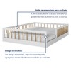 Cama Montessoriana Casal Ana Branco Madeirado - Tigus