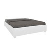 Base de Cama Box Casal Alasca Neve - Pnr Móveis