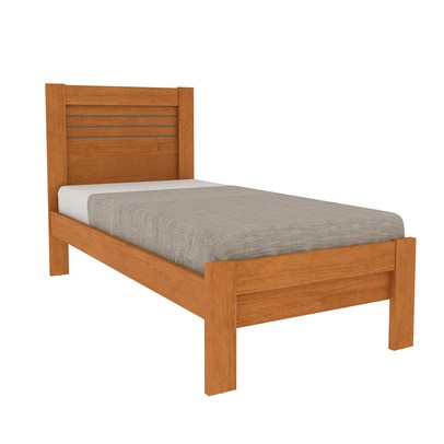 Cama Solteiro Coral Cinamomo - Pnr Móveis