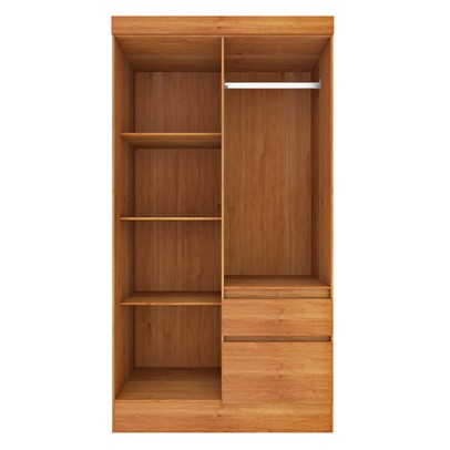 Guarda-Roupa Solteiro Terrarossa 4 Portas 2 Gavetas Cinamomo - Pnr Móveis