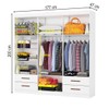 Guarda-Roupa Casal Genova 6 Portas 4 Gavetas Branco - Carioca Móveis