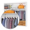 Guarda-Roupa Casal Genova 6 Portas 4 Gavetas Branco/Cinamomo - Carioca Móveis