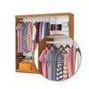 Guarda-Roupa Solteiro Aurora 6 Portas 2 Gavetas com Espelho Cinamomo - Carioca Móveis