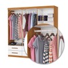 Guarda-Roupa Solteiro Denver 6 Portas 6 Gavetas Cinamomo/Branco - Carioca Móveis