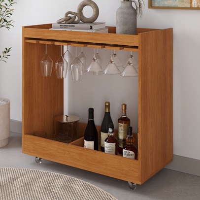 Bar Duna Porta Taças Nature - Tebarrot